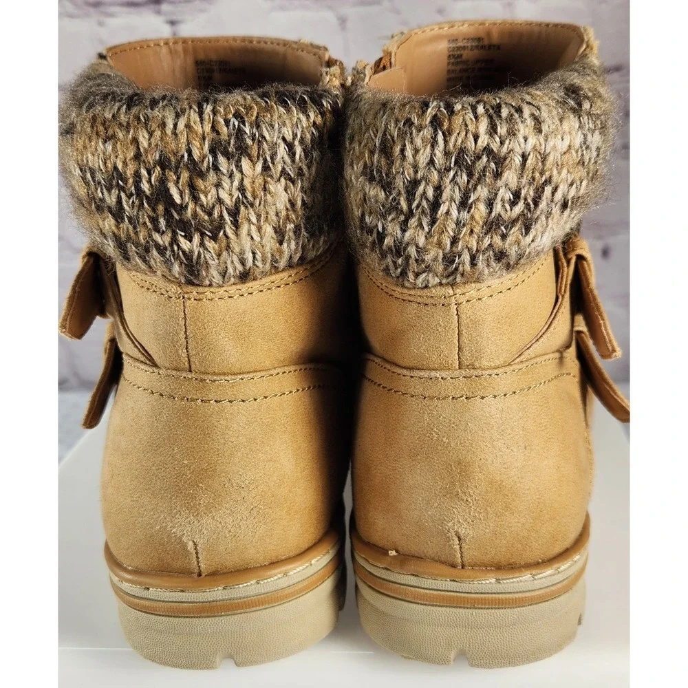 Cliffs By White Mountain Kaleta Tan Ankle Boot Womens Size 9 Casual / Rugged